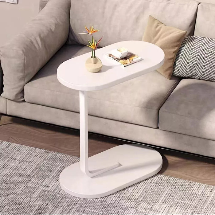 Small C-shaped Table End Table For Sofa Side Table Nightstand For Bedroom Modern